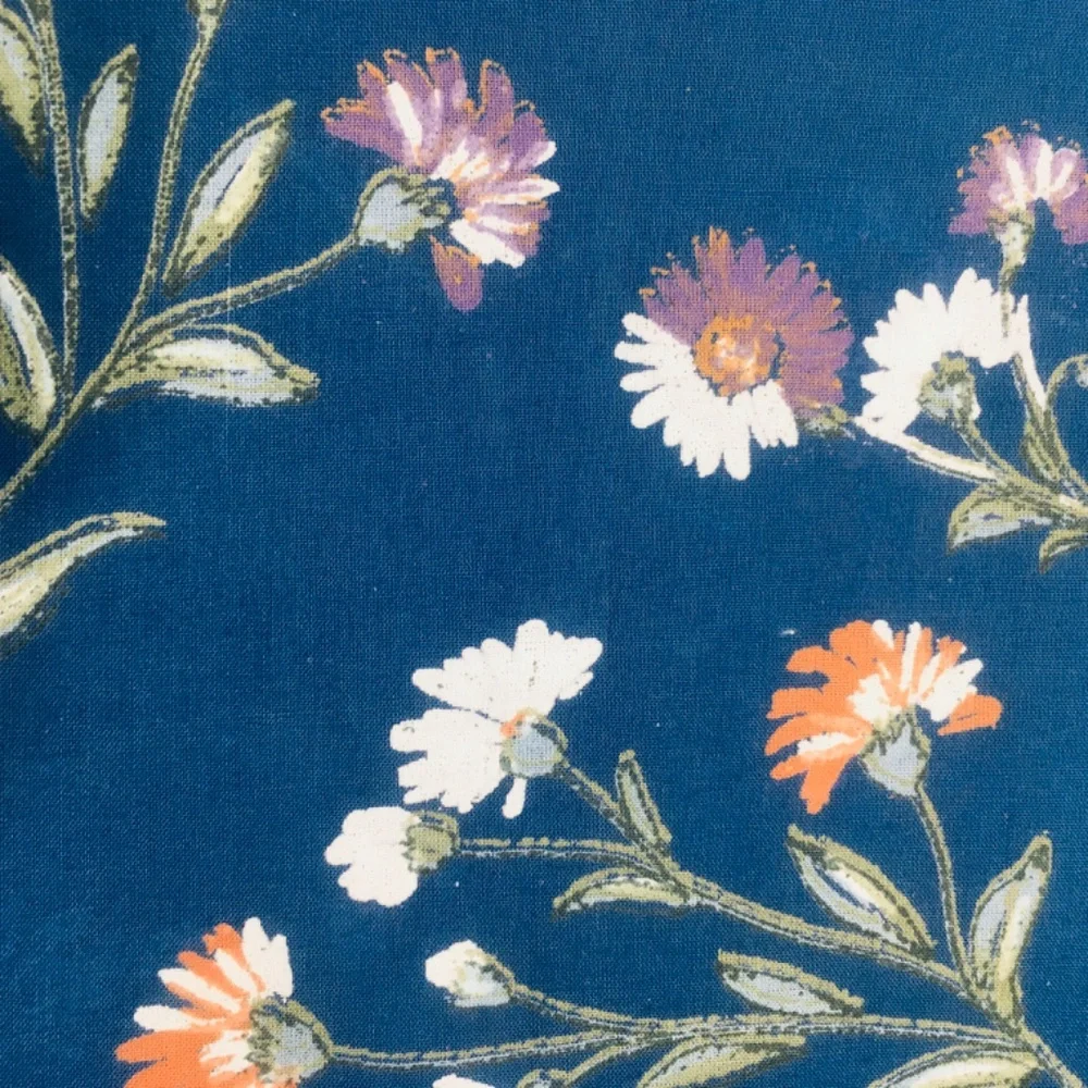 new NAVY BLUE Wild Sage Maeve Floral 54